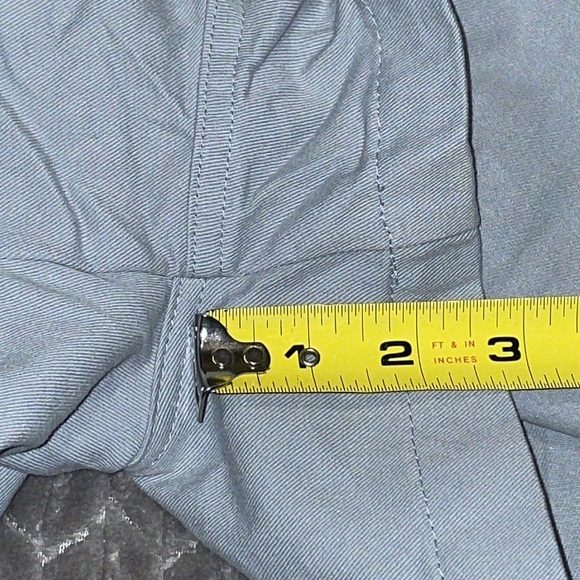 NWT Dokotoo Utility Cargo Romper.  Cotton and Linen/Denim.  Size Large. Gray. - Picture 10 of 10